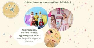 Histoire de Fête : des anniversaires féeriques et activités pour enfants sur la Côte d’Azur Histoire de Fête : des anniversaires féeriques et ateliers créatifs pour enfants dans le Var