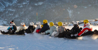 Snake Gliss : descente en luge en famille à Isola 2000