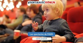 les spectacles jeune public du Var et des Alpes-Maritimes Les spectacles et films jeune public à voir en Mars sur la Côte d'Azur