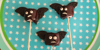 Des Chamallows super-bat pour Halloween !